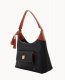 Dooney Pebble Grain Small Hobo Black ID-mfqxIadw