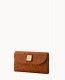 Dooney Ostrich Continental Clutch Caramel ID-ahMfu1zV