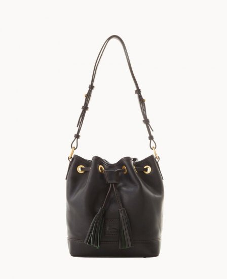 Dooney Florentine Small Drawstring Black Black ID-u8ZhYFCi - Click Image to Close