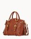 Dooney Florentine Bristol Satchel Chestnut ID-7kNQ5N1u