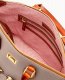 Dooney Dillen Double Pocket Satchel Taupe ID-3CucfGog