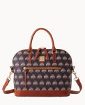 Dooney Collegiate Ohio State Domed Zip Satchel OHIO STATE ID-kwTeYNW7