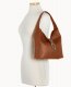 Dooney Pebble Grain Small Logo Lock Sac Caramel ID-NnLVos3d