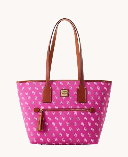 Dooney Gretta Small Tote Fuchsia ID-SNlUIjoN - Click Image to Close