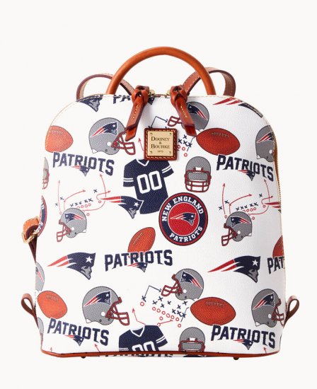 Dooney NFL Patriots Zip Pod Backpack PATRIOTS ID-7frAyQQE - Click Image to Close