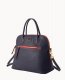 Dooney Florentine Large Domed Satchel Navy ID-nRCBTYMw