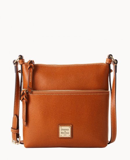 Dooney Saffiano Letter Carrier Natural ID-4T679xtP - Click Image to Close