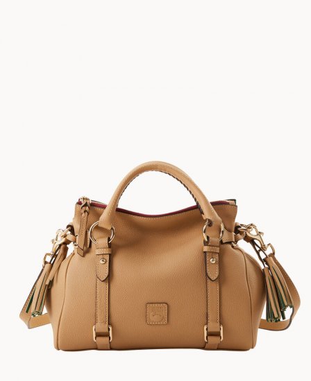 Dooney Milano Satchel Camel ID-jy1Nt2zi - Click Image to Close