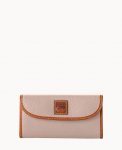 Dooney Pebble Grain Continental Clutch Oyster ID-P8l9eyFL