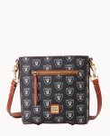 Dooney NFL Raiders Small Zip Crossbody RAIDERS ID-OrTHWwJy