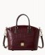 Dooney Denison Domed Satchel Bordeaux ID-xLY5ZtDl