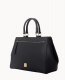 Dooney Saffiano Zip Satchel Black ID-gCLjDZlp