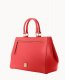 Dooney Saffiano Zip Satchel Tomato ID-0zLHMfbt