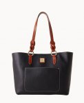 Dooney Pebble Grain Tammy Tote Black ID-sB8gM0GU