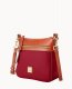 Dooney Pebble Grain Crossbody 25 Wine ID-Q5j8X6yx