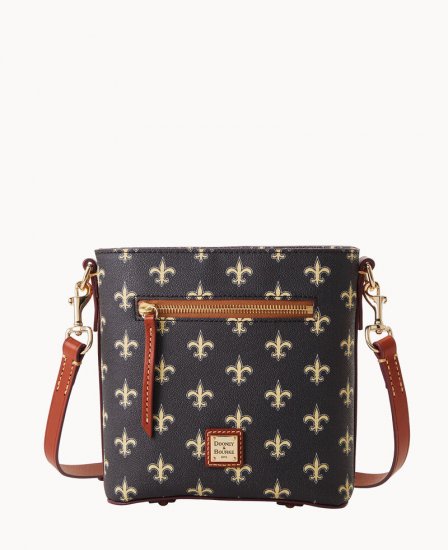 Dooney NFL Saints Small Zip Crossbody SAINTS ID-zapHwqD2 - Click Image to Close