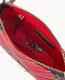 Dooney Tartan Crossbody Pouchette Red ID-2aqbyzdX