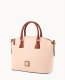 Dooney Pebble Grain Domed Satchel Blush ID-dbWhiB4B