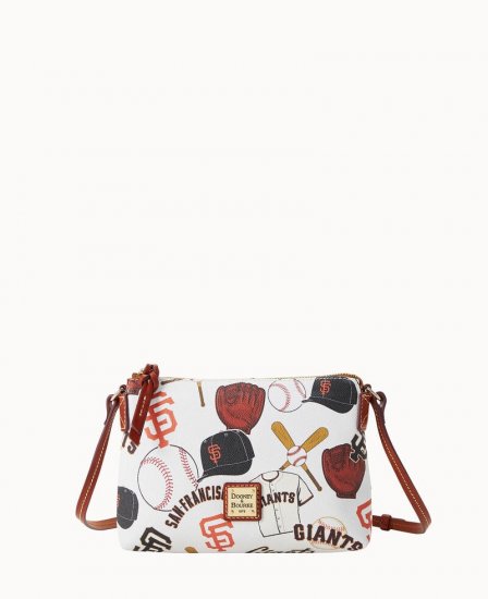 Dooney MLB Giants Crossbody Pouchette GIANTS ID-GelevRNW - Click Image to Close