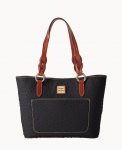 Dooney Ostrich Small Gretchen Tote Black ID-wQ8lnZ6B