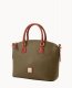 Dooney Pebble Grain Domed Satchel Olive ID-dtU1pg2o