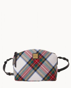 Dooney Tartan Penny Crossbody White ID-VF3c4oiN