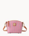 Dooney Seaview Mini Domed Crossbody Fuchsia ID-7asHo662