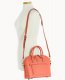 Dooney Saffiano Domed Zip Satchel Coral ID-iBQgZkW3