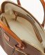 Dooney Pebble Grain Large Domed Satchel Bark ID-cAi5BIau