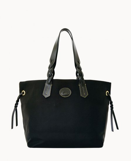 Dooney Nylon Shopper Black Black ID-CHLbZTsN - Click Image to Close