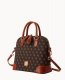 Dooney Gretta Domed Satchel Brown Tmoro ID-3CvNgfTG