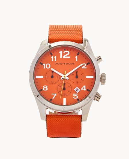 Dooney Explorer Sport Watch Orange ID-4qNMeK5E - Click Image to Close