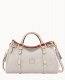 Dooney Florentine Large Satchel Ecru ID-6pG2IkYB