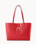 Dooney Saffiano Small Shannon Tote Tomato ID-sLwDfjIr