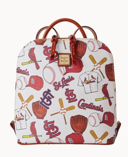 Dooney MLB Cardinals Zip Pod Backpack CARDINALS ID-rwu38MMB - Click Image to Close