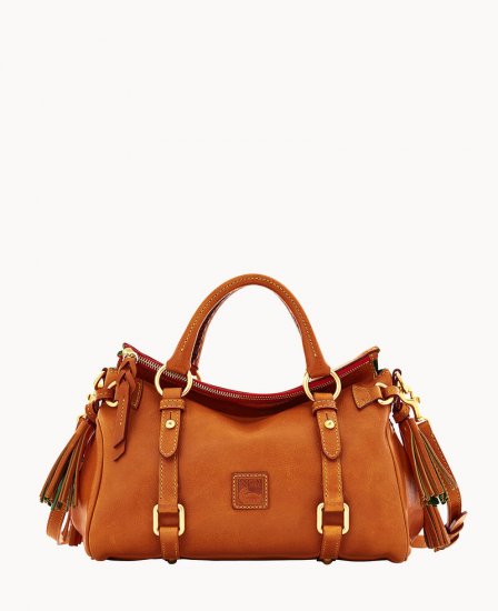 Dooney Florentine Mini Satchel Natural ID-Ak059FiQ - Click Image to Close