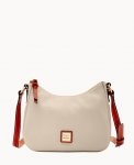 Dooney Pebble Grain Small Kiley Crossbody Bone ID-ZMabl40d