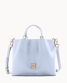 Dooney Saffiano Large Barlow Glacier Blue ID-I3Vv2J70