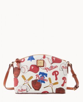 Dooney MLB Phillies Suki Crossbody Med Wristlet PHILLIES ID-ALtysJz2