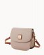 Dooney Pebble Grain Saddle Bag Taupe ID-k9xzAuJT