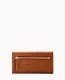 Dooney Ostrich Continental Clutch Caramel ID-ahMfu1zV