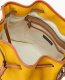 Dooney Pebble Grain Drawstring Mustard ID-XbeC5A3s