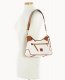 Dooney Pebble Grain Small Hobo White ID-rX4UvU2H