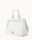 Dooney Saffiano Zip Satchel Off White ID-yE1RHeiT