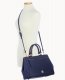 Dooney Saffiano Zip Satchel Marine ID-7yYnZbSW