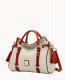 Dooney Pebble Grain Satchel White ID-j5nzDJ8c