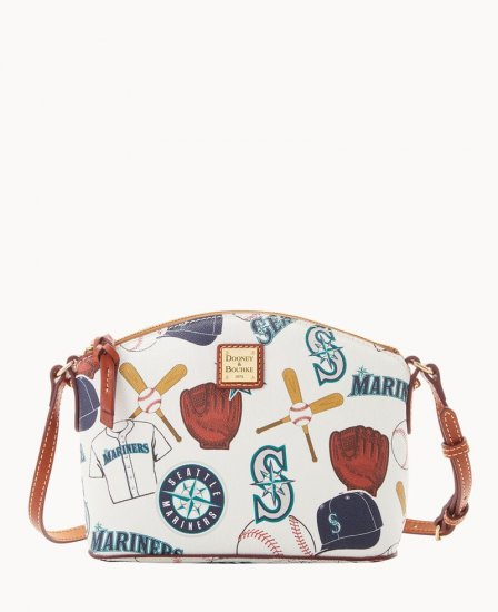 Dooney MLB Mariners Suki Crossbody Med Wristlet MARINERS ID-c0mPUsIa - Click Image to Close