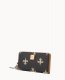 Dooney NFL Saints Large Zip Around Wristlet Saints ID-5QTJK0Xe