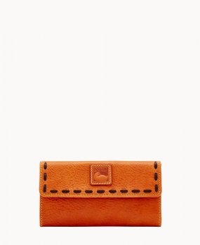 Dooney Florentine Continental Clutch Natural ID-tWvz47CM