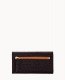 Dooney Ostrich Continental Clutch Black ID-Hfx0Vg39